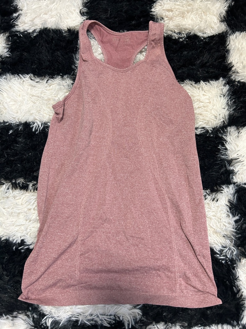 Racerback Tank Top in Dusty Rose - Women's Activewear